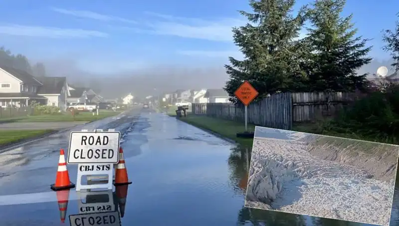 Alaska'da Buzul Barajı Taşarak Acil Tahliye Çağrısı Yapıldı